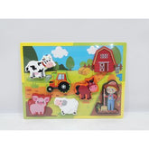 Set de Rompecabezas Animales de Granja